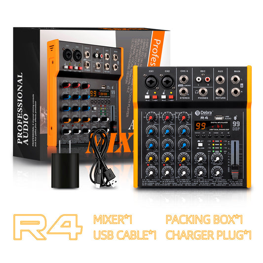 Debra R4 Audio Mixer With 99DSP
