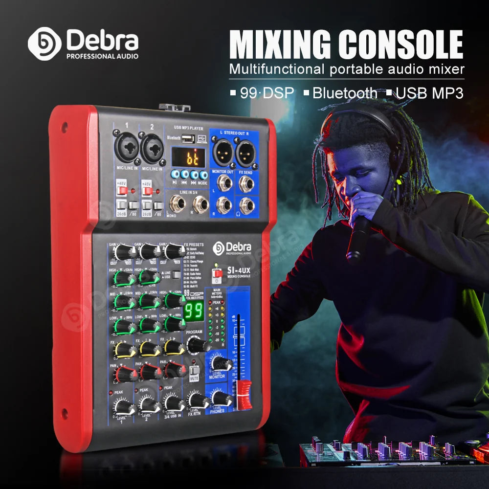 Debra SI-4UX Audio Mixer
