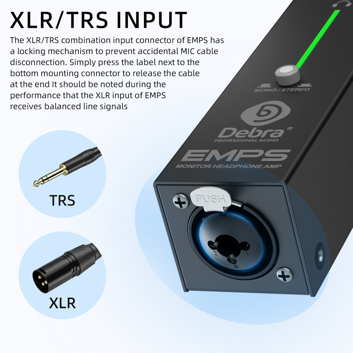Debra EMPS Headphone Monitoring Power Amplifier