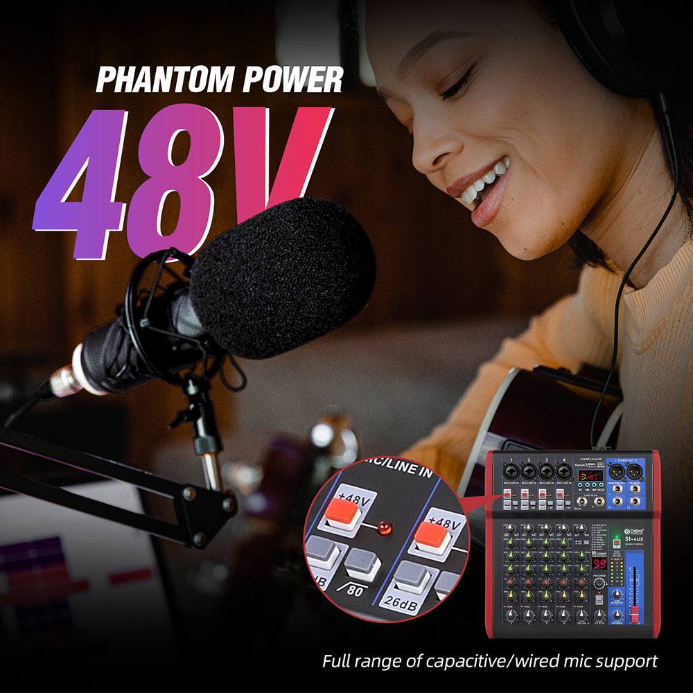 Debra SI-6UX Audio Mixer