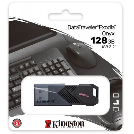 Kingston 128GB Datatraveler Exodia Onyx USB 3.2 | DTXON/128GB