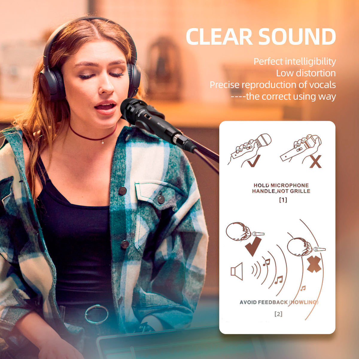 Debra D86 Professional Wired Handheld Microphone