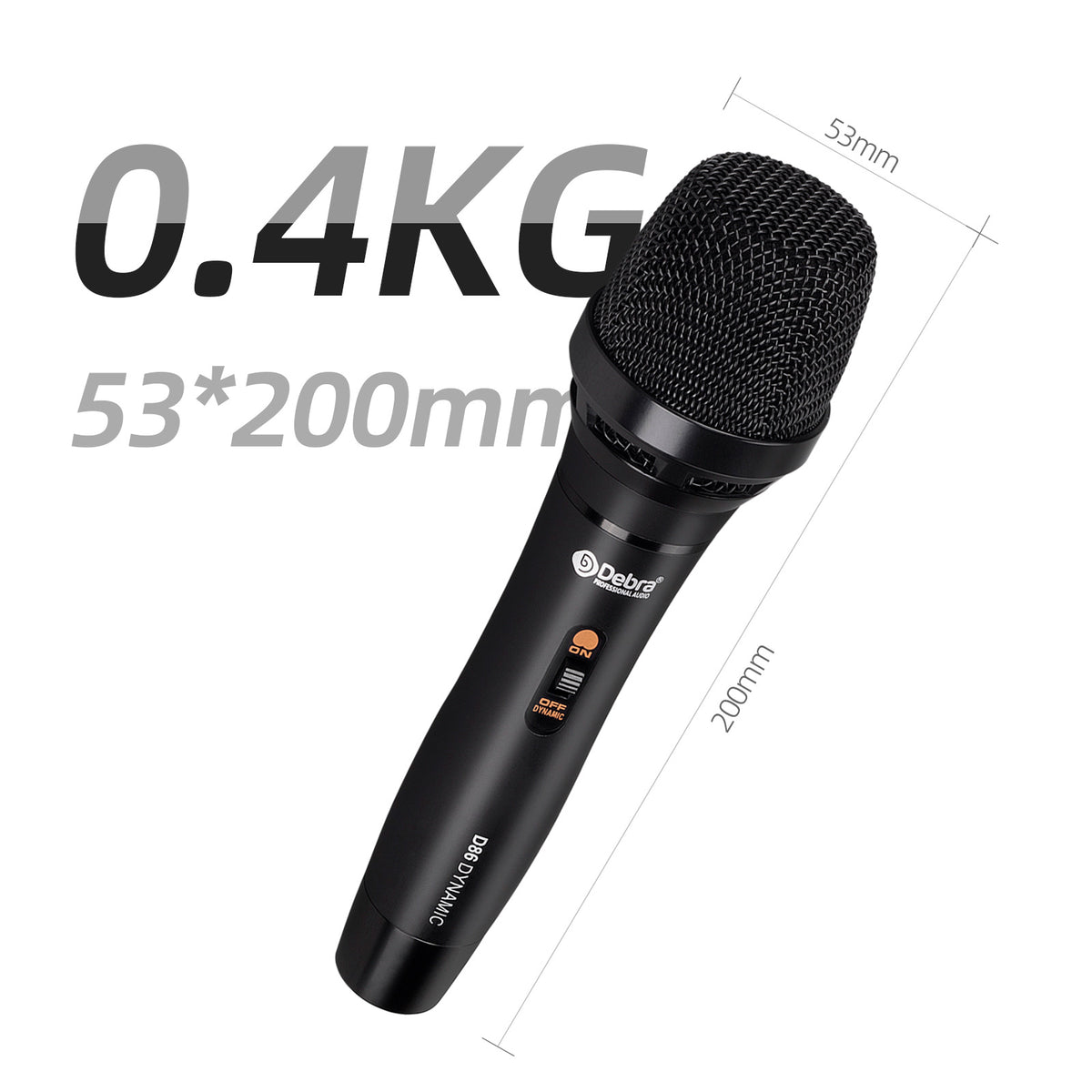 Debra D86 Professional Wired Handheld Microphone