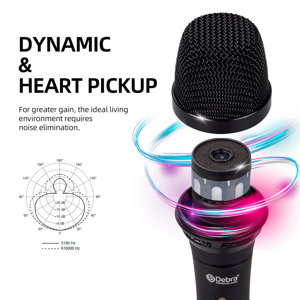 Debra D86 Professional Wired Handheld Microphone