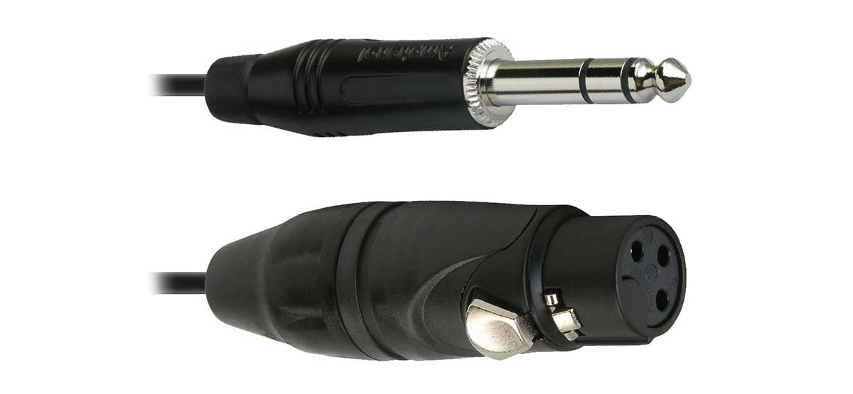 Amphenol XLR Female / TRS Cable