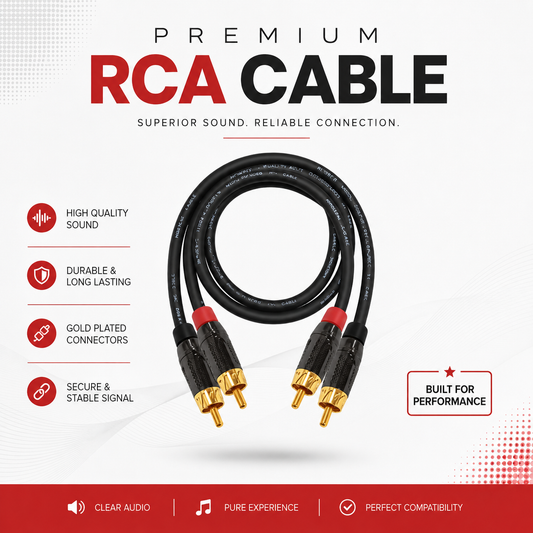 Amphenol RCA Cable