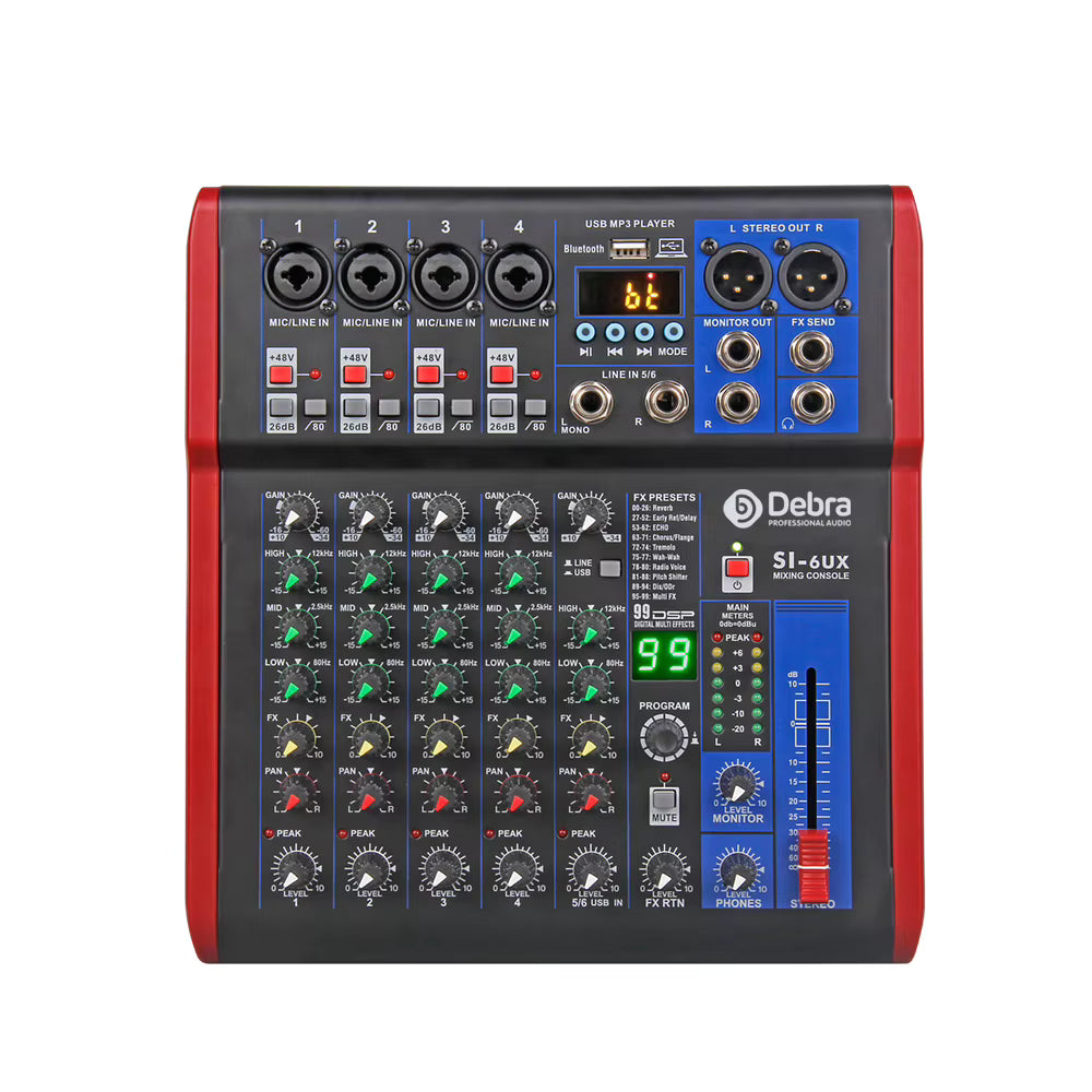 Debra SI-6UX Audio Mixer