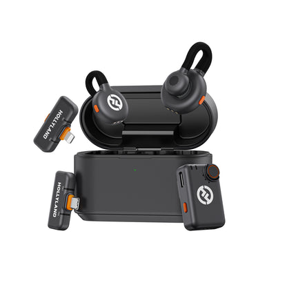 Hollyland LARK M2S Wireless Microphone System for Cameras and Mobile Devices