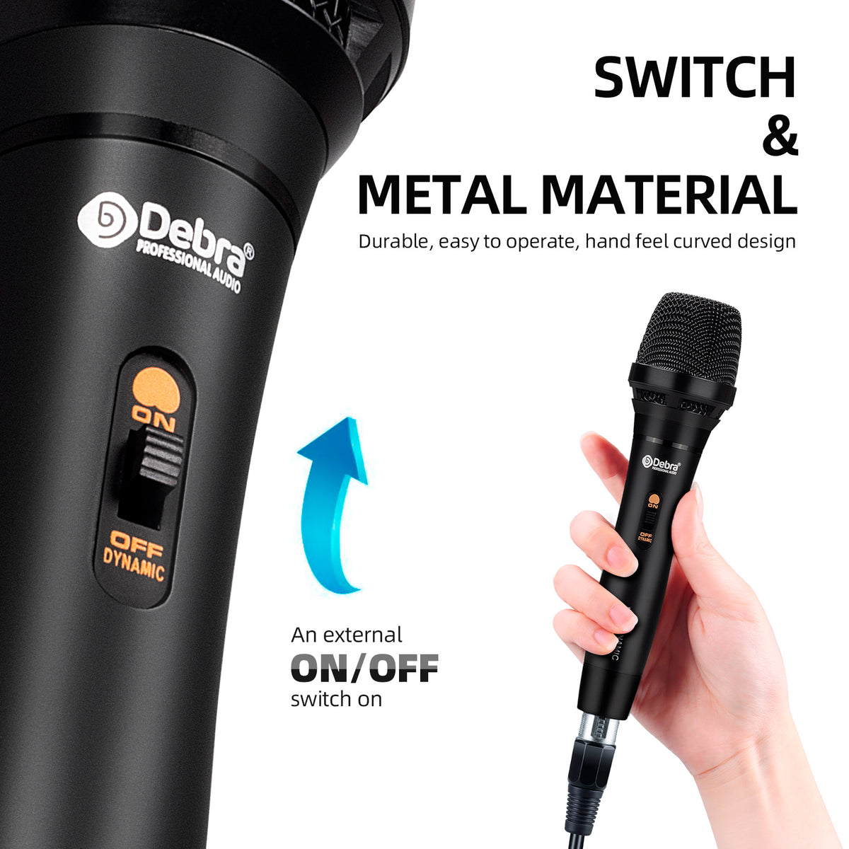 Debra D86 Professional Wired Handheld Microphone