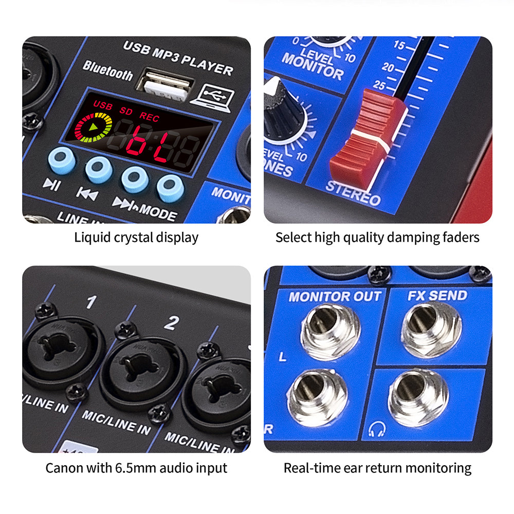 Debra SI-6UX Audio Mixer