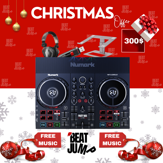 Beginner DJ Bundle With Numark Party Mix Live
